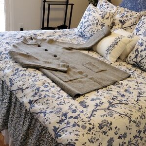 NWOT MADE IN ITALY GIO & GIO L WOMAN'S BUTTONED TOPPER W/POCKETS